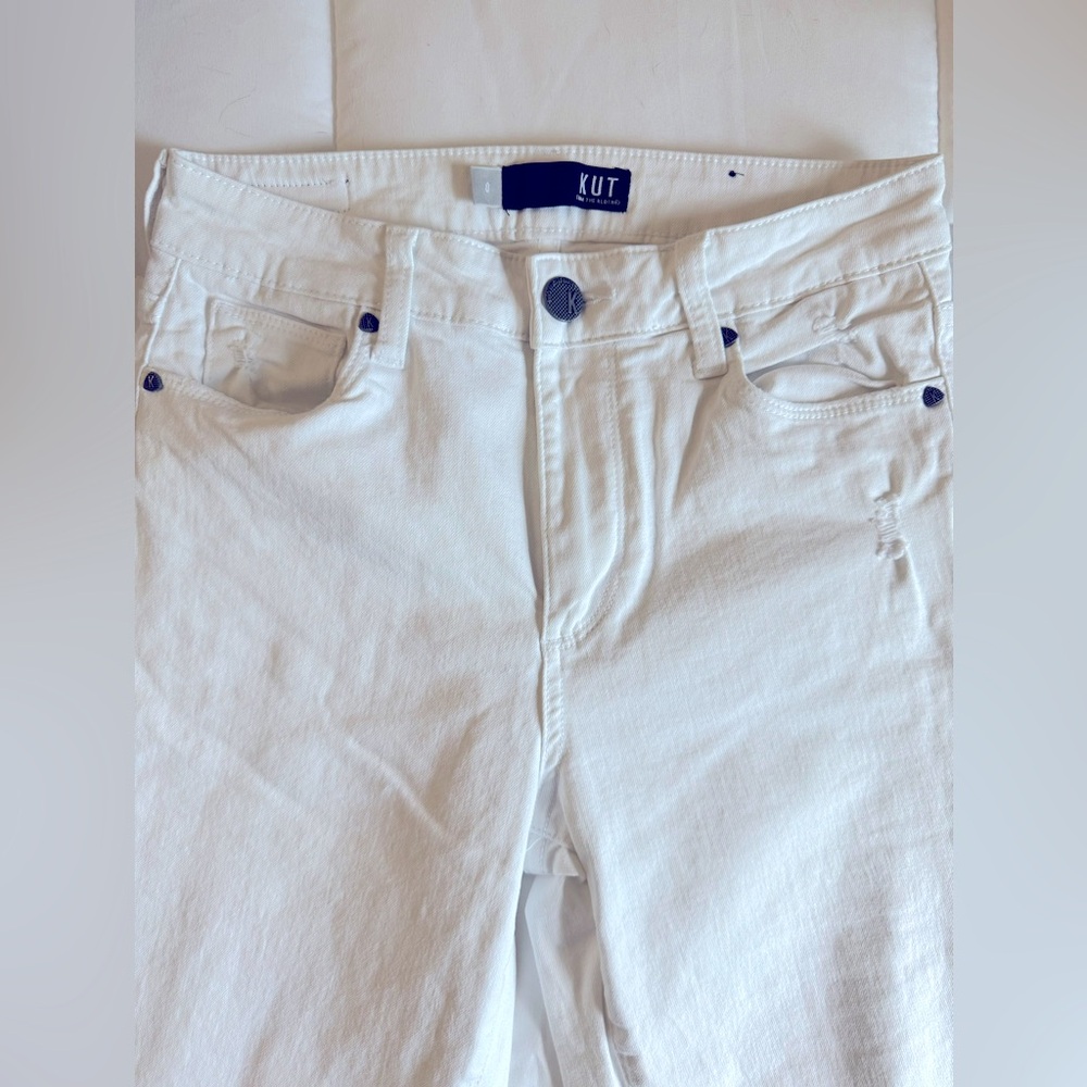 Kut From The Kloth Reese High Rise Ankle Straight Leg